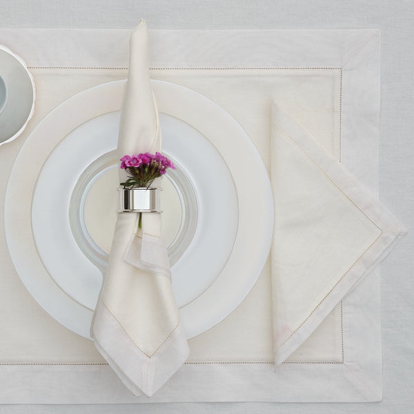Lino Cocktail Napkin<br> Set of 4